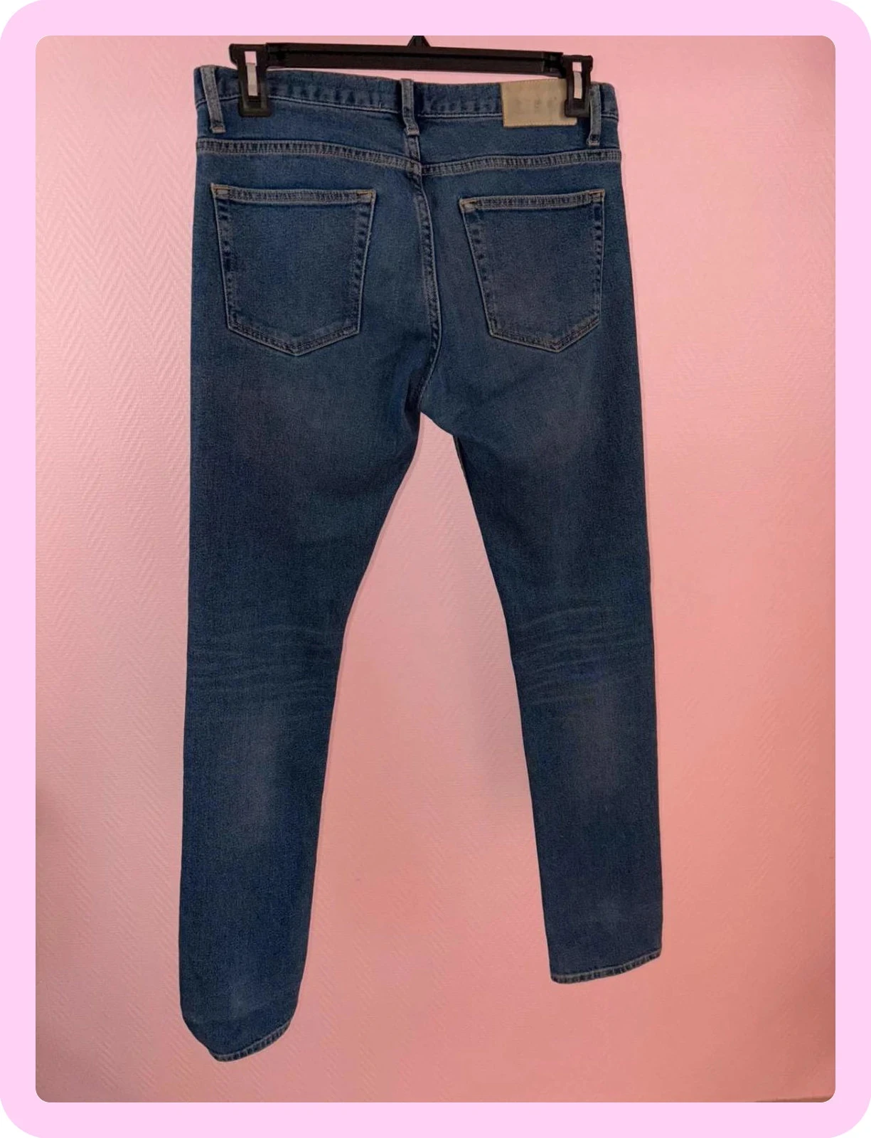 Jeans masculino Sandro tamanho 32 usado uma vez – photo 4